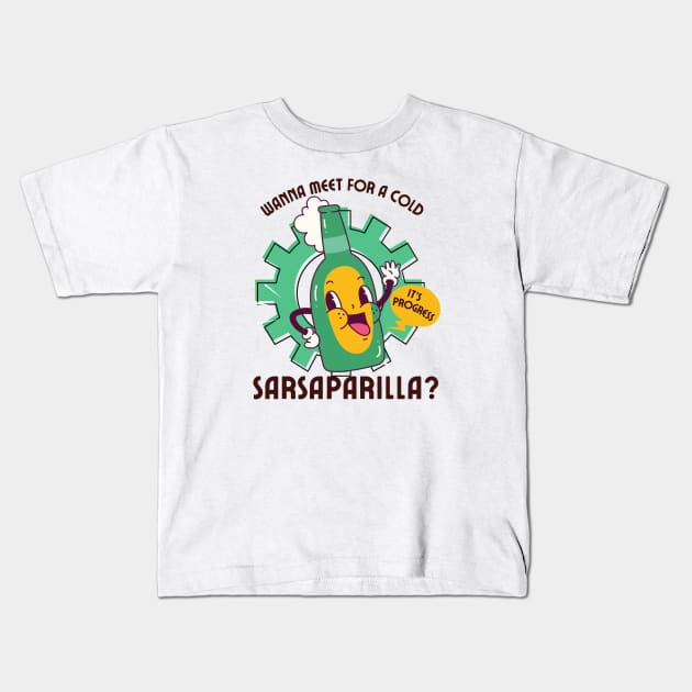 Sarsaparilla Kids T-Shirt by Summyjaye
